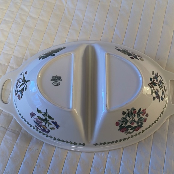 Portmeirion Botanic Garden Divided Vegetable Dish - Picture 5 of 8